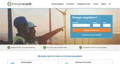 Desktop Screenshot of energievergelijk.nl